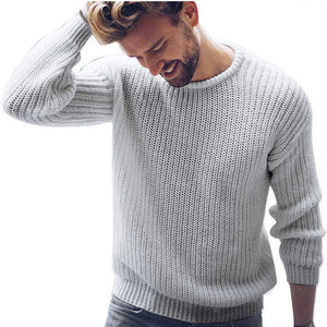 Mens 2019 Fashion Cotton Sweater Pullover Casual Jumper For Male  Knitted Korean Style Clothes Plus Size Sweaters