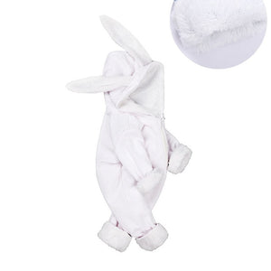 Baby clothes rompers jumpsuits newborn cartoon little bee rabbit ears zipper clothes jumpsuits cotton jackets outer jumpsuits