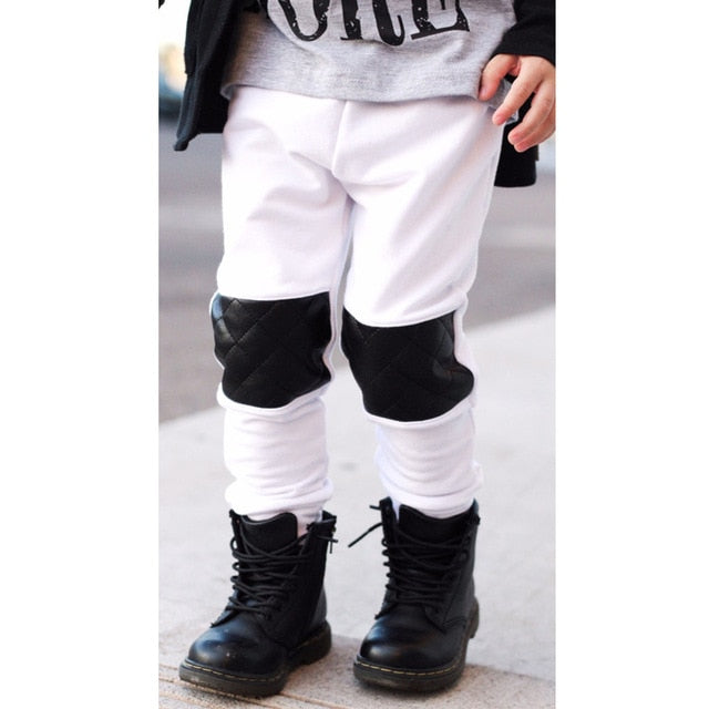 2020 1-5Y Autumn Spring Thicken Baby Boy Clothes Splice New Born Baby Clothes Boys Kids Pants Toddler Casual Children Trousers